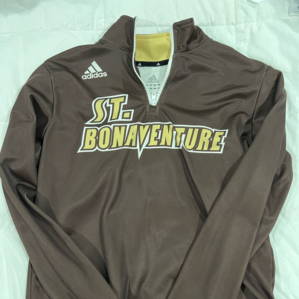 Adidas St. Bonaventure Quarter Zip